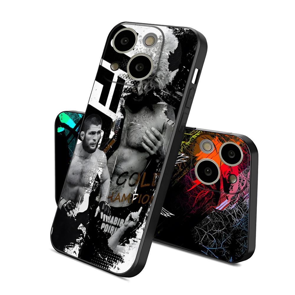 Khabib-iPhone用のufc電話ケース,15 pro - Phone Cases Nyc のレビューと価格